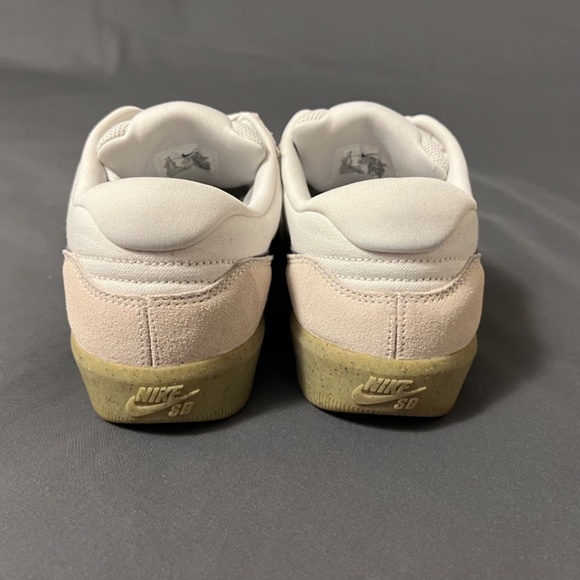 Nike Mens SB Force 58 - White, Light Brown, Navy, Gum - Size 10 - Picture 8 of 10